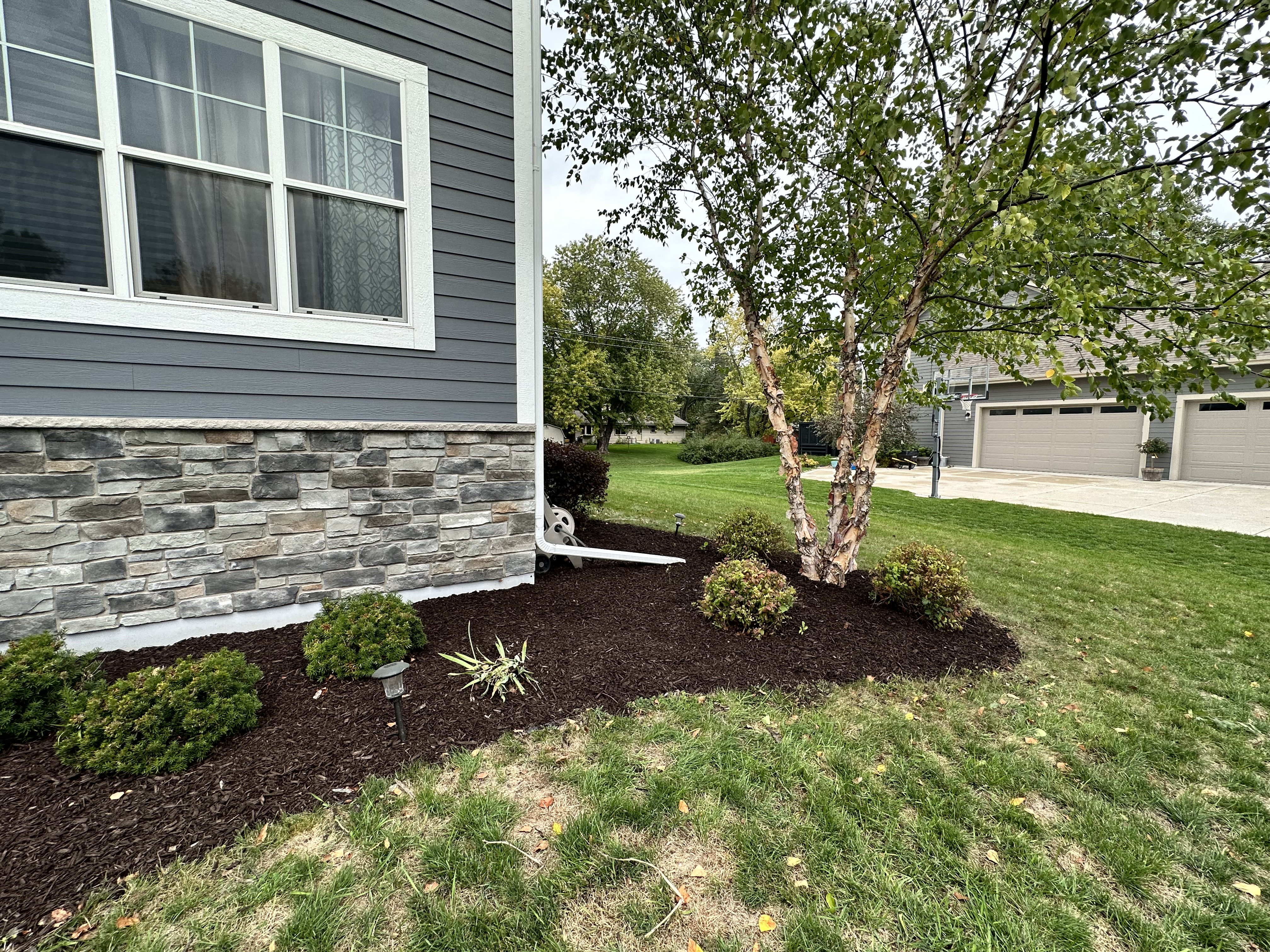 Property Cleanup & Mulch Installation 